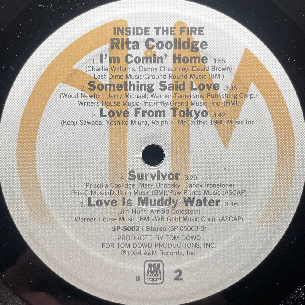 Rita Coolidge – Inside The Fire (США 1984г.)