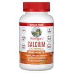 MaryRuth's, Жевательные мармеладки с кальцием, персик, манго, абрикос, 60 жевательных мармеладок (100 мг в 1 жевательной мармеладке)