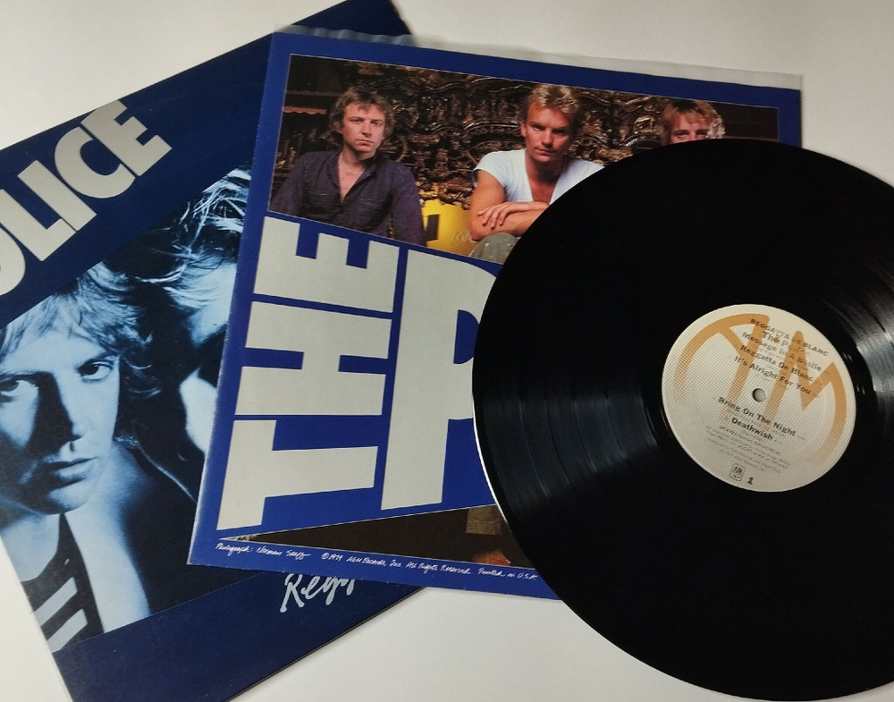 Винтажная виниловая пластинка LP The Police Reggatta De Blanc (USA 1979) Walking On The Moon