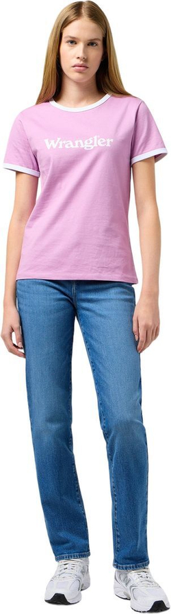 Джинсы Wrangler STRAIGHT MID WASH синий