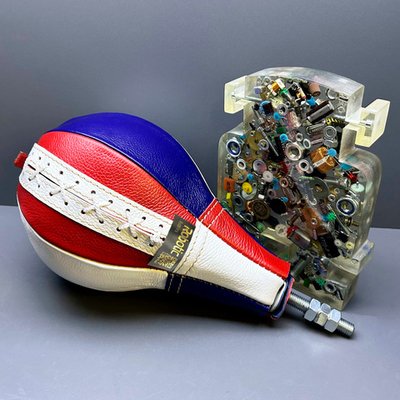 Груша в сборе кожаная Junior (цветная)