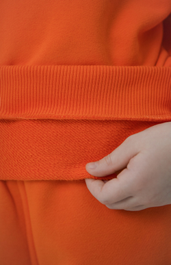 Худи в стиле oversize Апельсин
