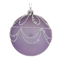 GAEM Набор из 12шт Украшение новогоднее "Шар", D 8 см, L35 W27 H8,5 см