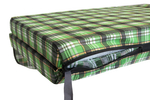 Мягкий элемент 1700х560х70 поликоттон М101-МТ010 арт.Люкс,Люкс2,Комфорт,Триумф,Орбита,Ямайка,Майами (цвет ткани . рис.зеленая клетка "Garden story"