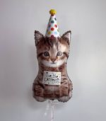 BT Шар фигура КОТ Котенок в колпаке 41"/104 см (БГ-41)