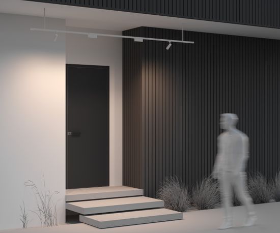 Комплектующие для уличной трековой системы Outdoor O-TR001-HL-W300