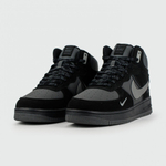 кроссовки Nike Air Force 1 Mid Black / Grey Winter