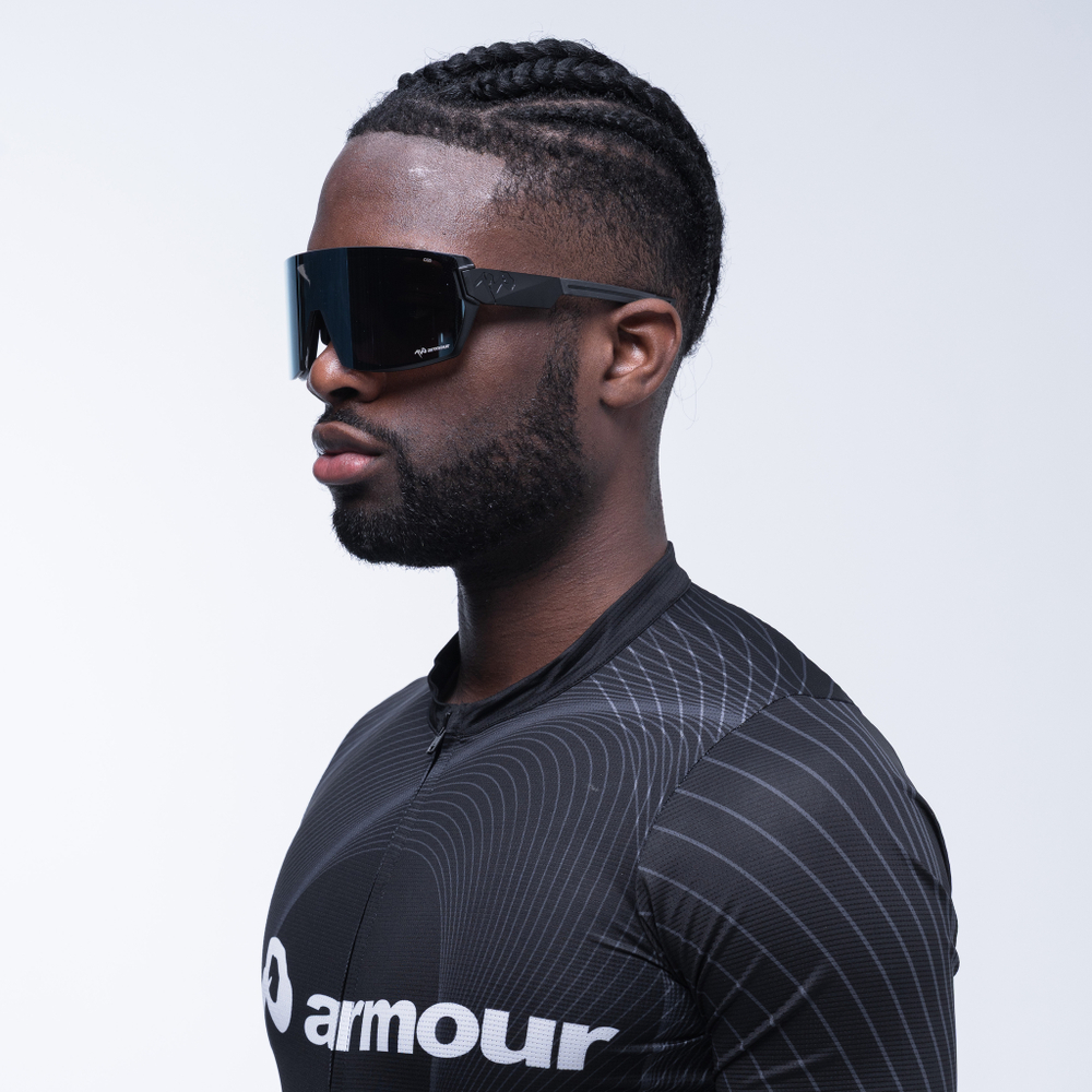 Спортивные очки 720armour Mercury / Matte Black / Ultra Blue Lens