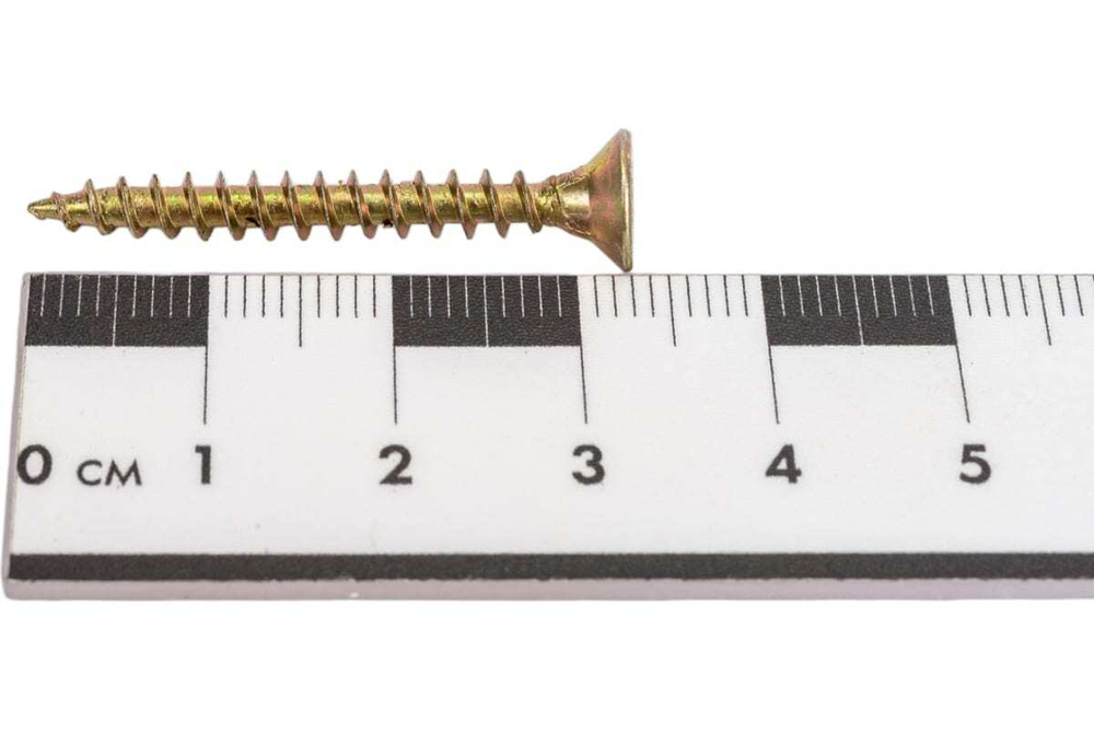 САМОРЕЗЫ СТРОЙБАТ УНИВЕРСАЛЬНЫЕ ЖЕЛТЫЕ 4,0Х35 16ШТ 3221