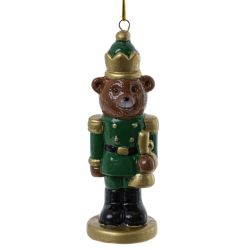 GAEM Украшение новогоднее "Медведь-гвардеец", L4 W4 H11,5 см, 2в.