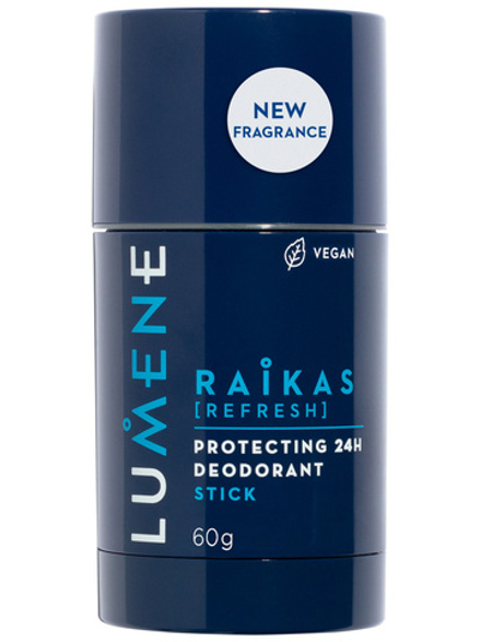 Мужской дезодорант-стик Lumene Raikas 60 г, защитный с освежающим эффектом