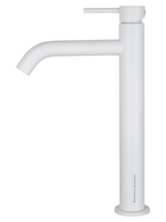 Смеситель для раковины высокий WONZON & WOGHAND, Белый матовый (WW-H1062-MW)