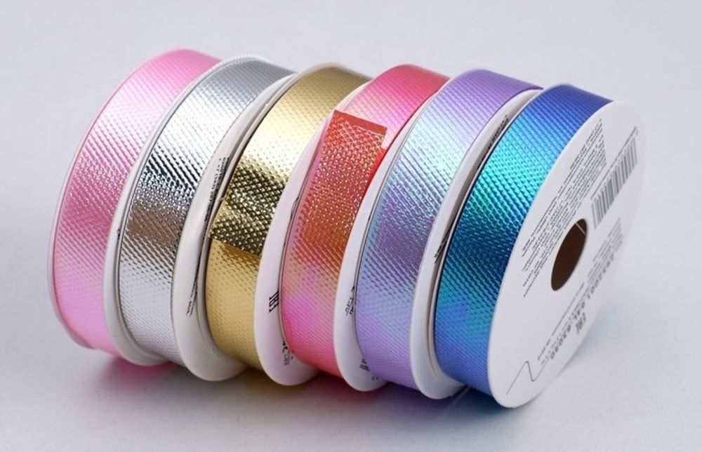 Лента полипропиленвая, МИКС, 1,2 см × 5 м