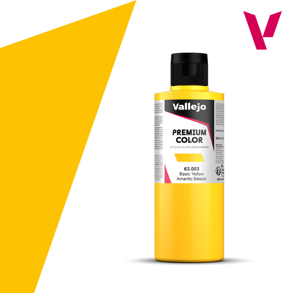 Premium color 200ml - Basic Yellow