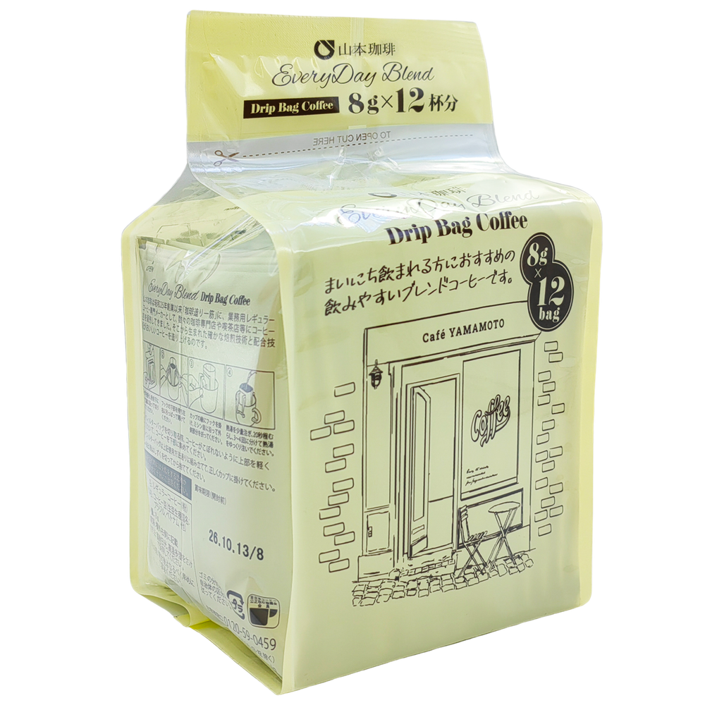 Кофе молотый Yamamoto EveryDay Blend в дрип-пакетах