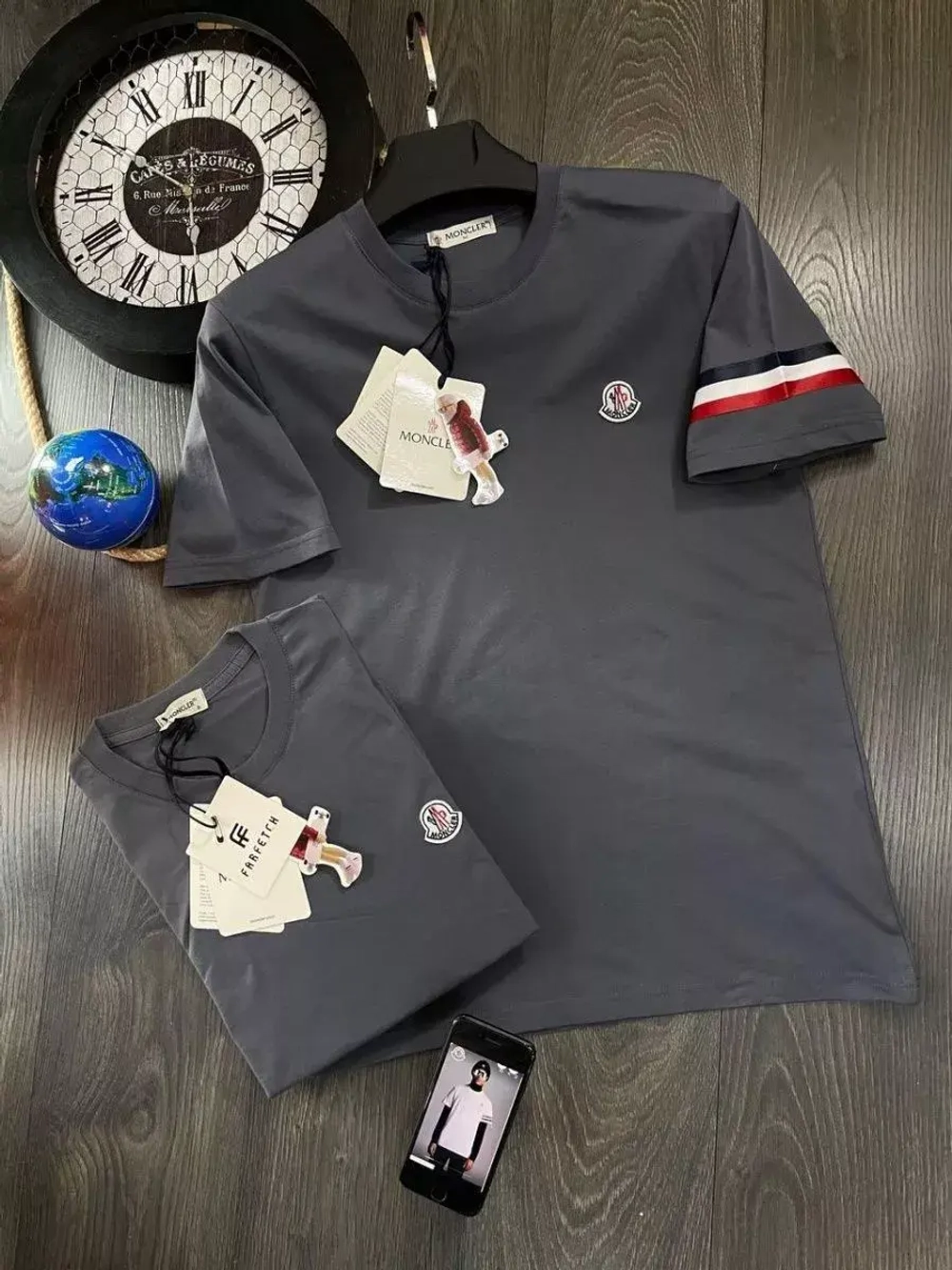 Футболка с принтом хлопок