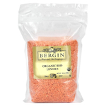 Bergin Fruit and Nut Company, Органическая красная чечевица, 539 г (19 унций)
