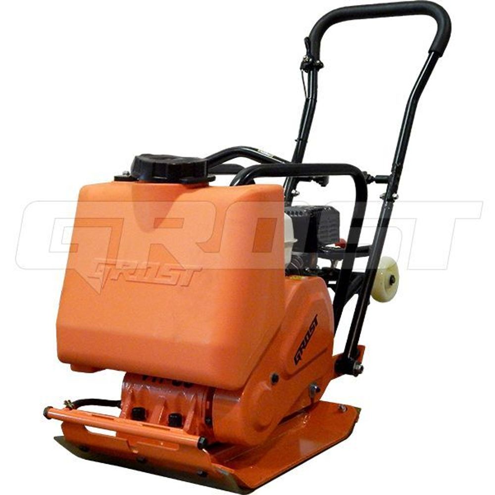 Виброплита бензиновая GROST VH 60 - [71 кг / 12 кН / Honda GX160]