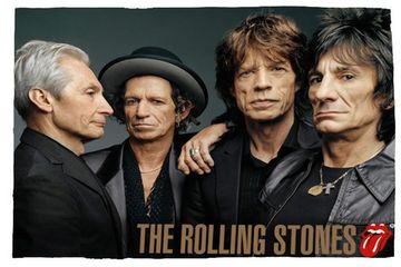 Флаг Rolling Stones