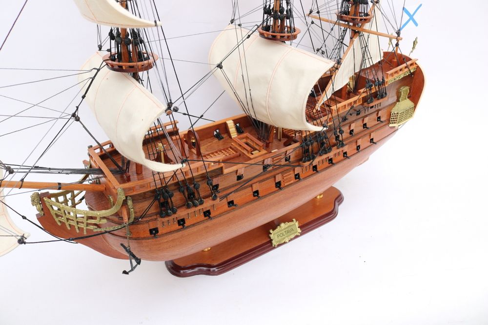 Van Der Heijden Модель парусника Полтава, Россия