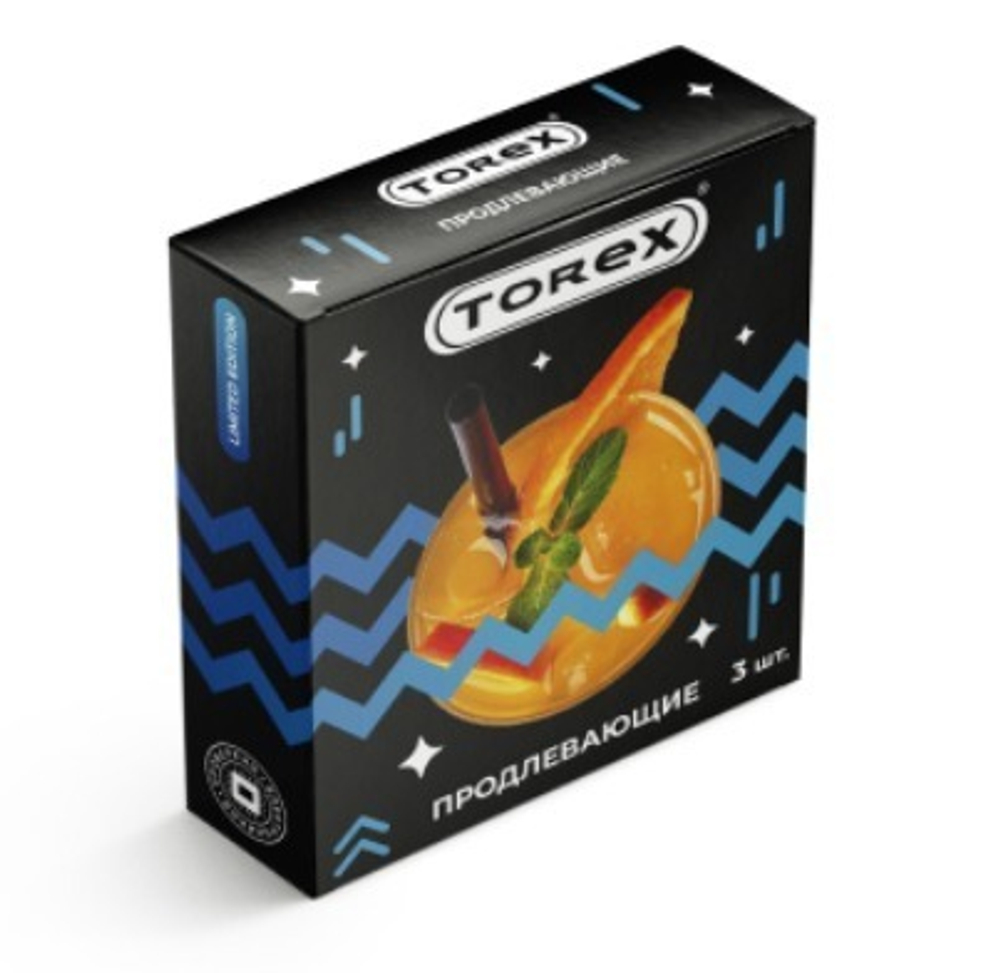 Презервативы TOREX PARTY продлевающие №3/60пач/180шт