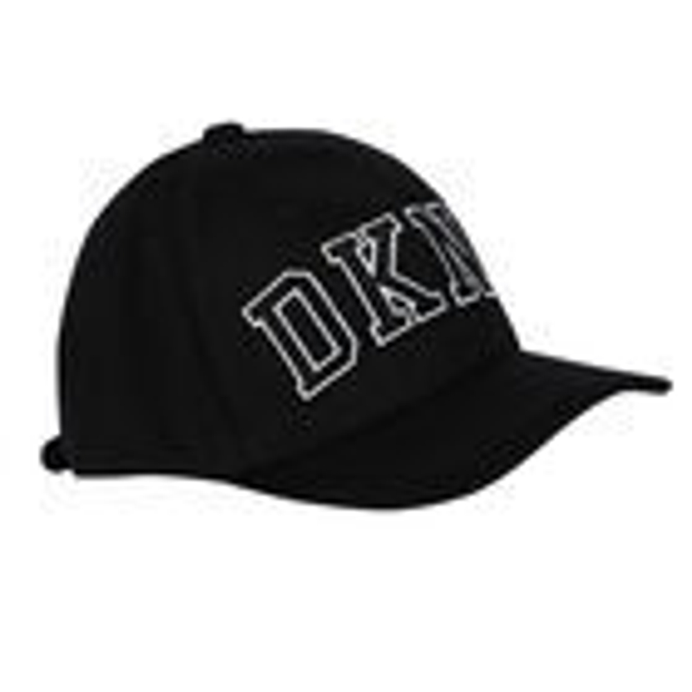 Бейсболка DKNY Черный/Вышивка: черно-белый логотип (*)