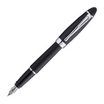 Перьевая ручка Aurora Ipsilon Satin, Black matt resin CT,перо - M, в подарочной коробке