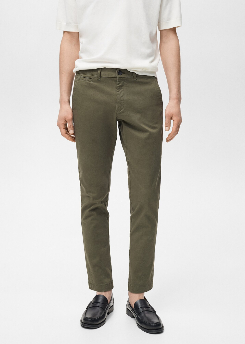 Укороченные брюки-чинос Prato tapered fit