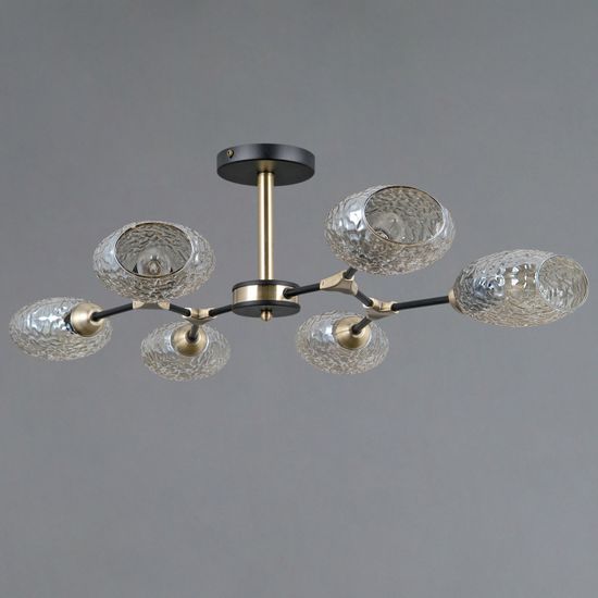 IL0272-6CSQ-25 BK AB TRENTO светильник потолочный