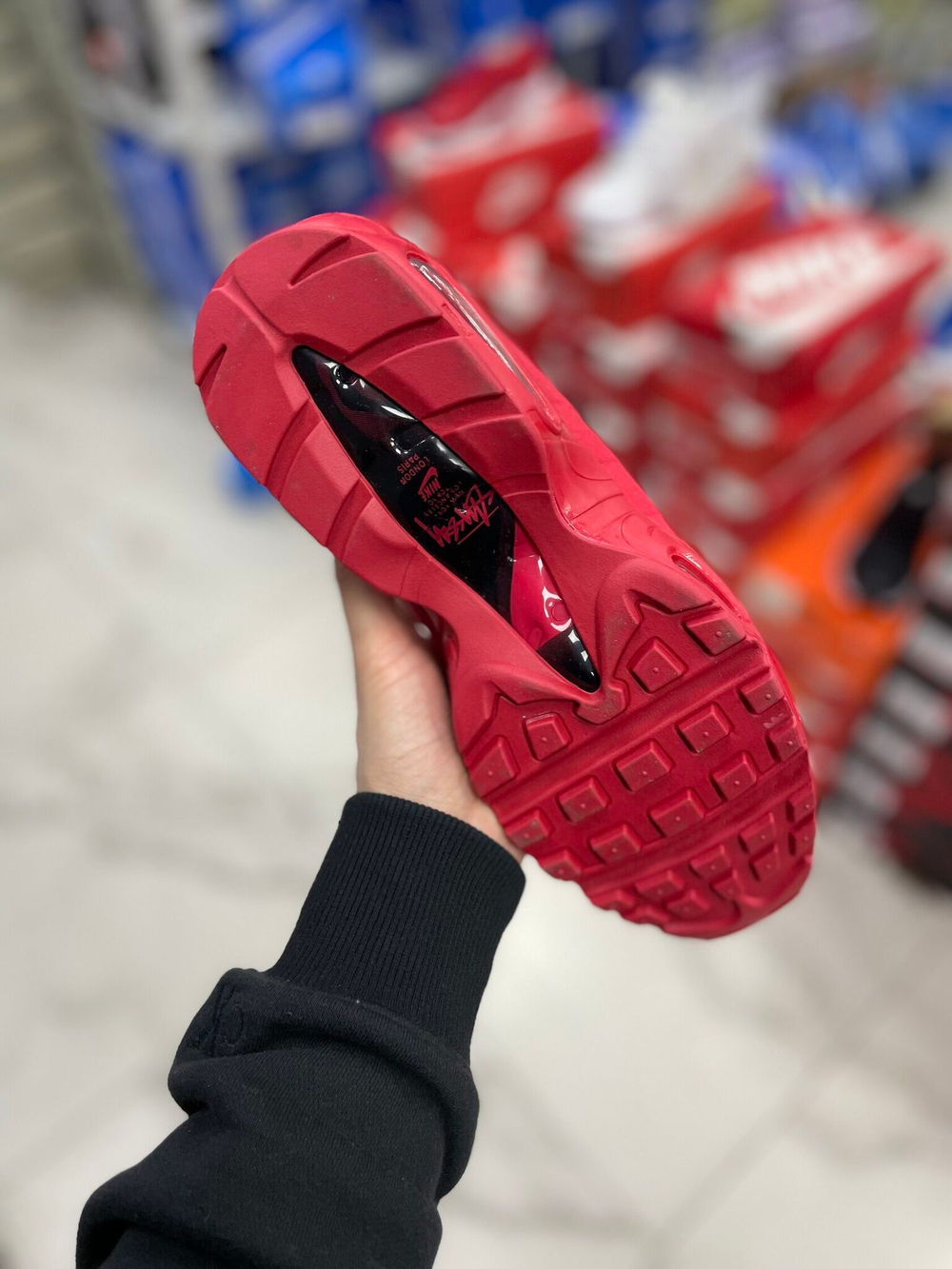 Nike AIR MAX 95 SNEAKERBOOT RED