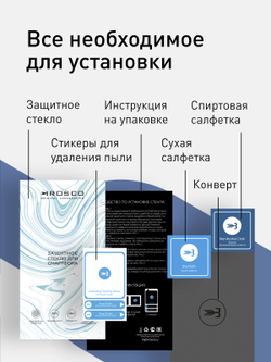 Защитное стекло ROSCO для Samsung Galaxy M30s;Samsung Galaxy M21 оптом (арт. SS-M30S-FSP-GLASS-BLACK)