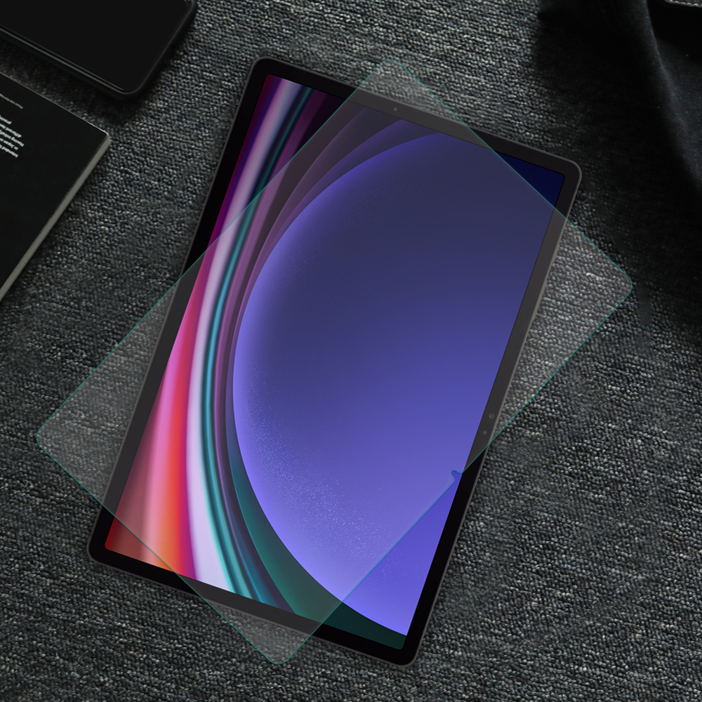 Антибликовое закаленное стекло от Nillkin для планшета Samsung Galaxy Tab S9+ и S9 FE+, толщина 0,3мм, серия Anti-Explosion Glass Screen Protector
