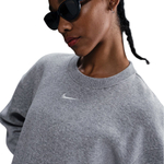 Баскетбольная женская толстовка Nike Sportswear Phoenix Fleece Sweatshirt Gray
