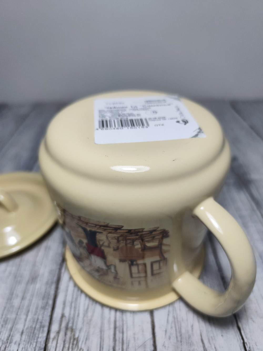 Чайник 1л с рис Сомелье крем 1с202с