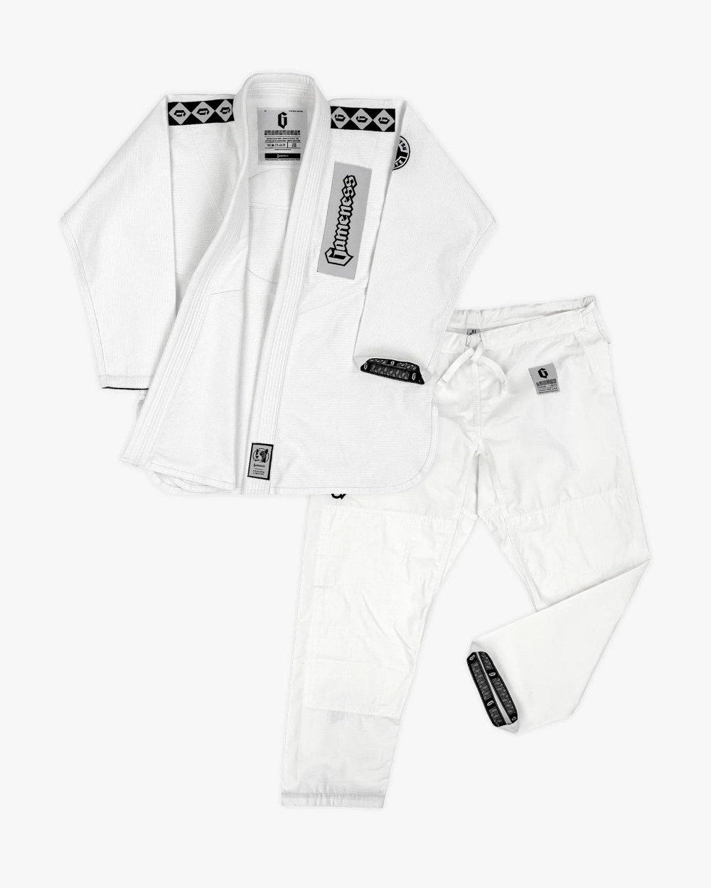 Кимоно GAMENESS FEATHER OG - White