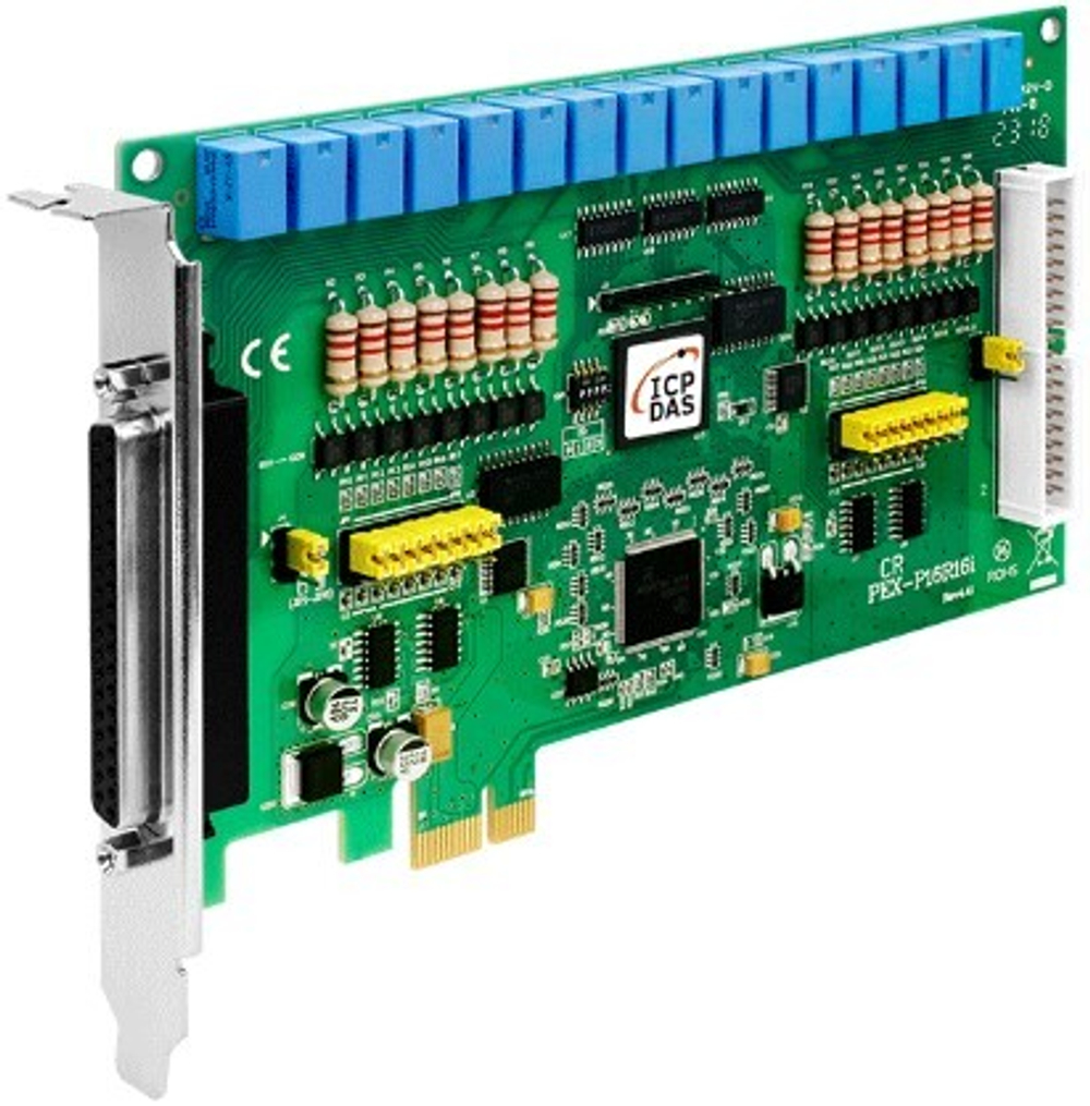 Плата  ICP DAS PEX-P16R16I CR