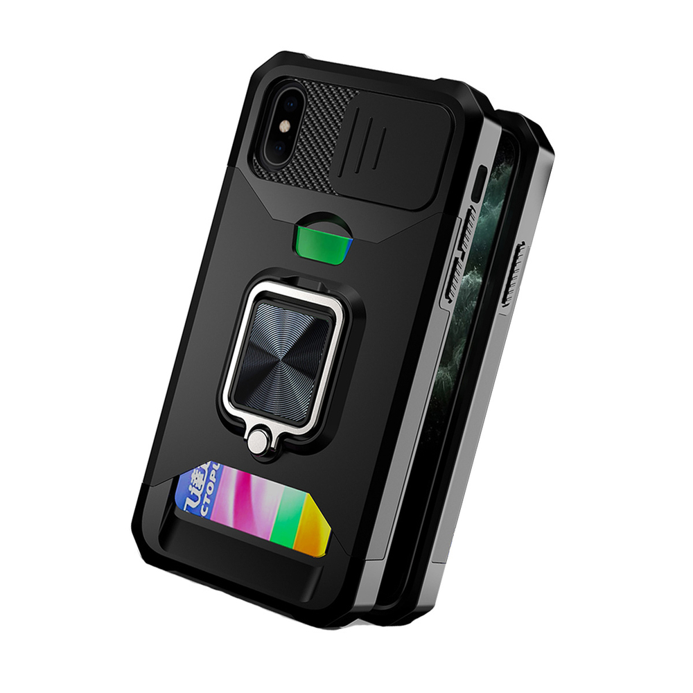 Противоударный чехол Сard Reader Case для iPhone X / XS