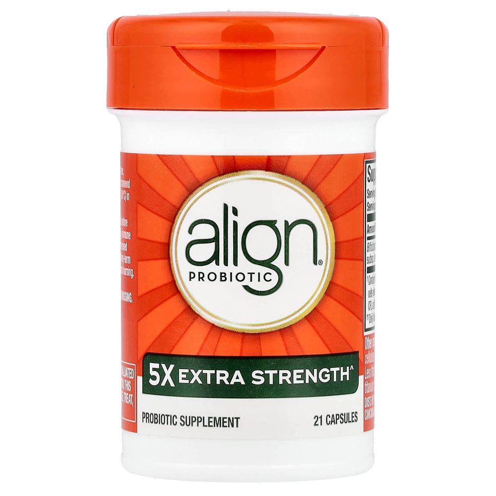 Align Probiotics, пробиотик, 21 капсула (50 мг в 1 капсуле)