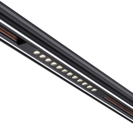 359433 SHINO NT24 162 черный Трековый светильник для низковольт. шинопровода арт. 135179-135180 IP20 LED 12W 48V 4000K 580Лм FLUM