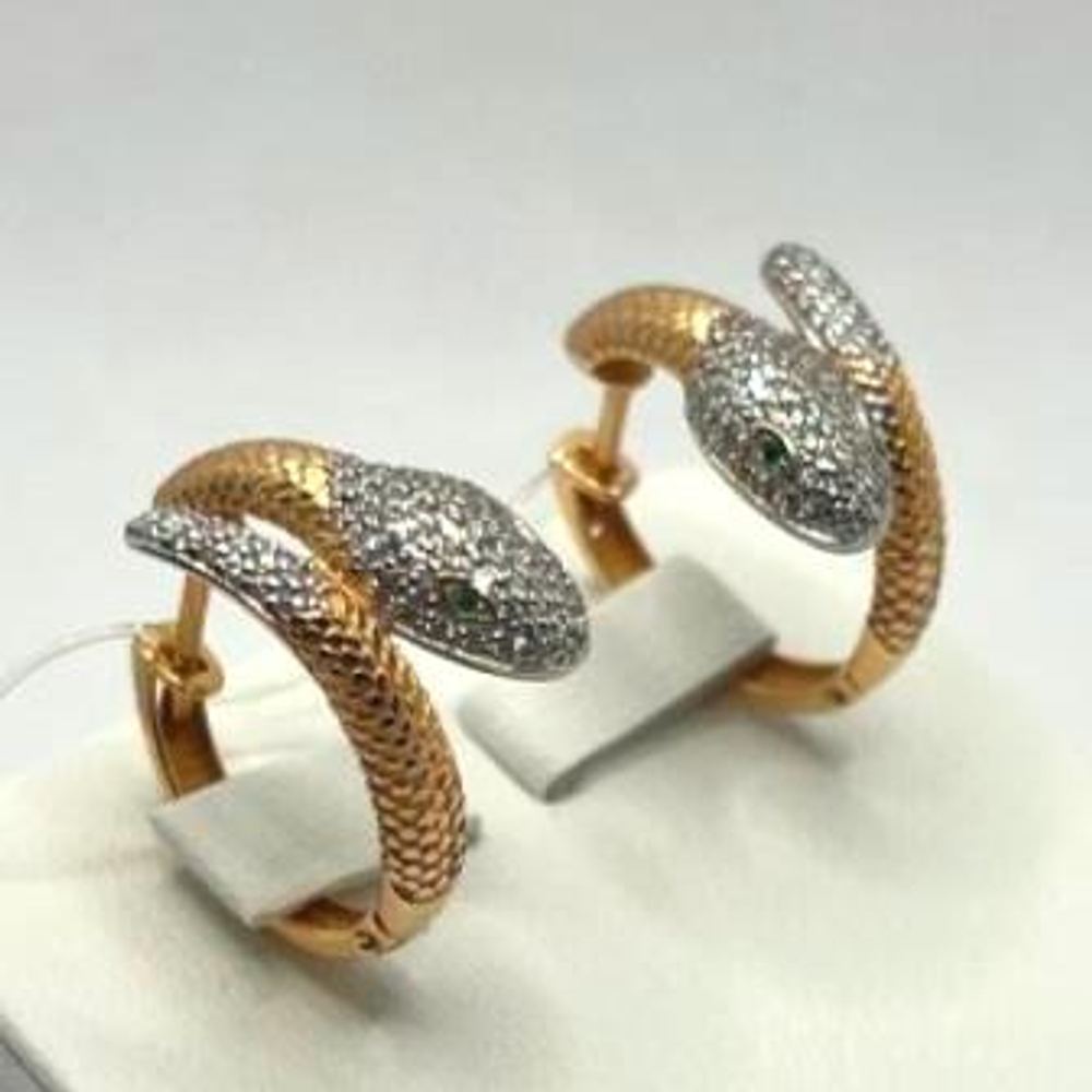 Серьги Змеи