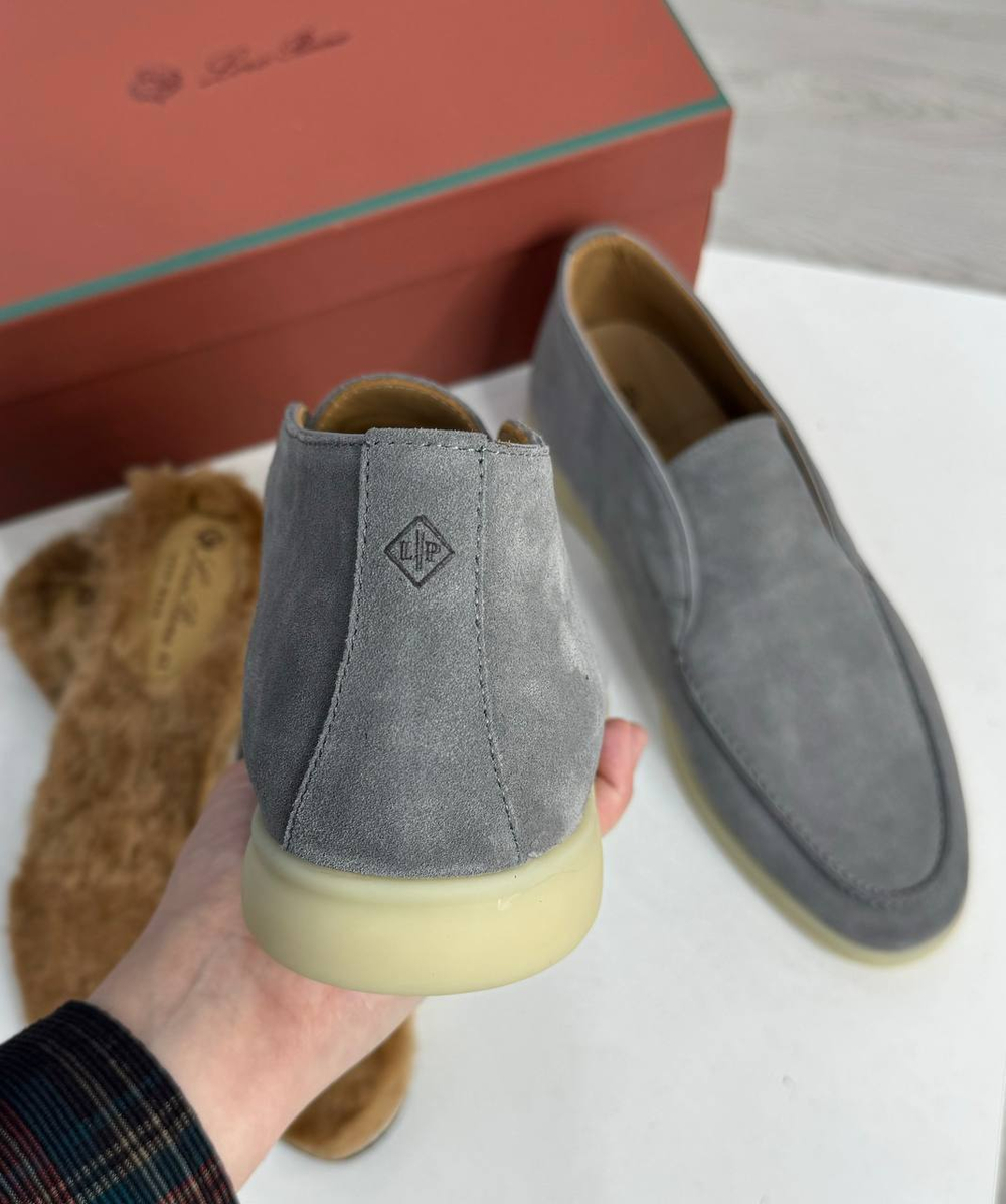 Лоферы Loro Piana с меховой стелькой
