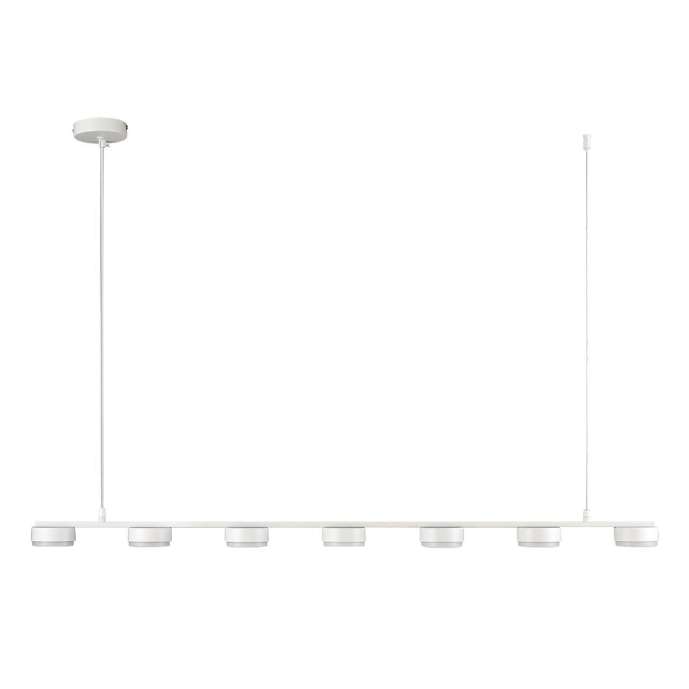 8265/7 COMFI LN26 металл, белый Светильник подвесной GX53 LED 7*7W 220V TORINA