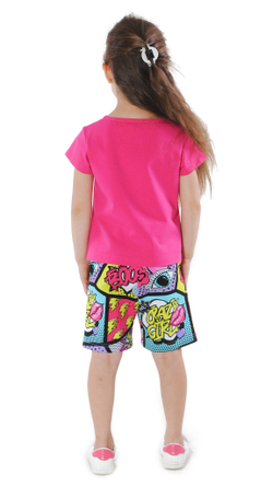 Футболка трикотажная для девочки 2-8 лет Fleur de Vie