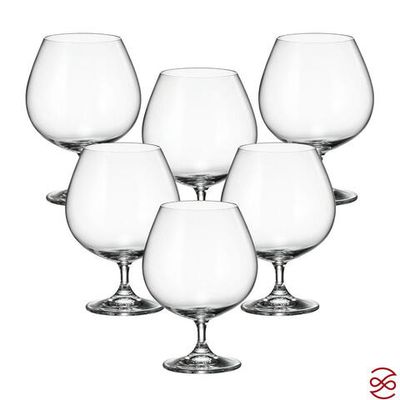 Бокалы для коньяка и бренди Crystalite Bohemia