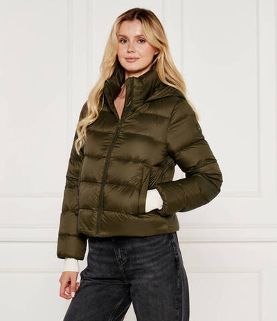 Пуховая куртка Tommy Hilfiger - оливковый(WW0WW43581)