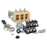 Выключатель-разъединитель ВР32У-37A71240-R 400А, 2 направ, с д/г камерами, с передней смещённой рукояткой EKF MAXima