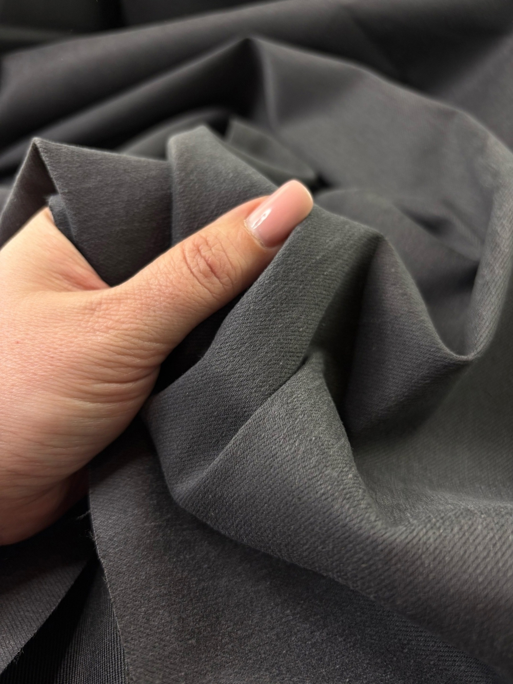 АСФАЛЬТ №4 - Джинс МАТОВЫЙ с пич-эффектом (1297 Алина)