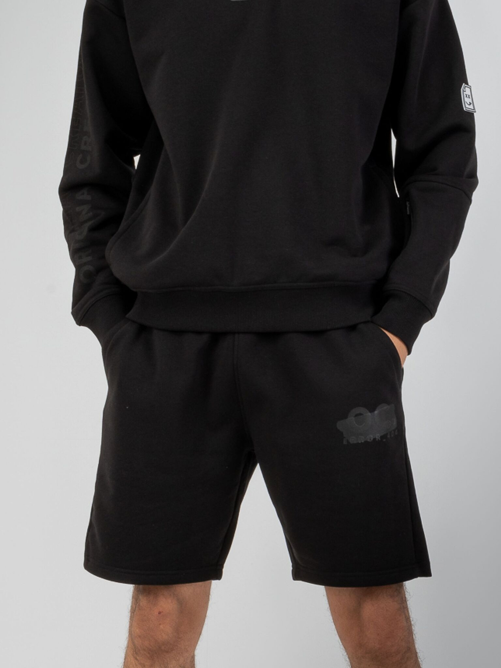 Шорты мужские ORIGINAL CREATOR ERROR_404 SHORTS, Черный
