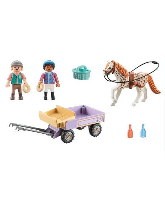 Набор Карета с пони Плеймобиль 71496