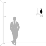 765607 Бра LOFT 1х40W E14 ЧЕРНЫЙ